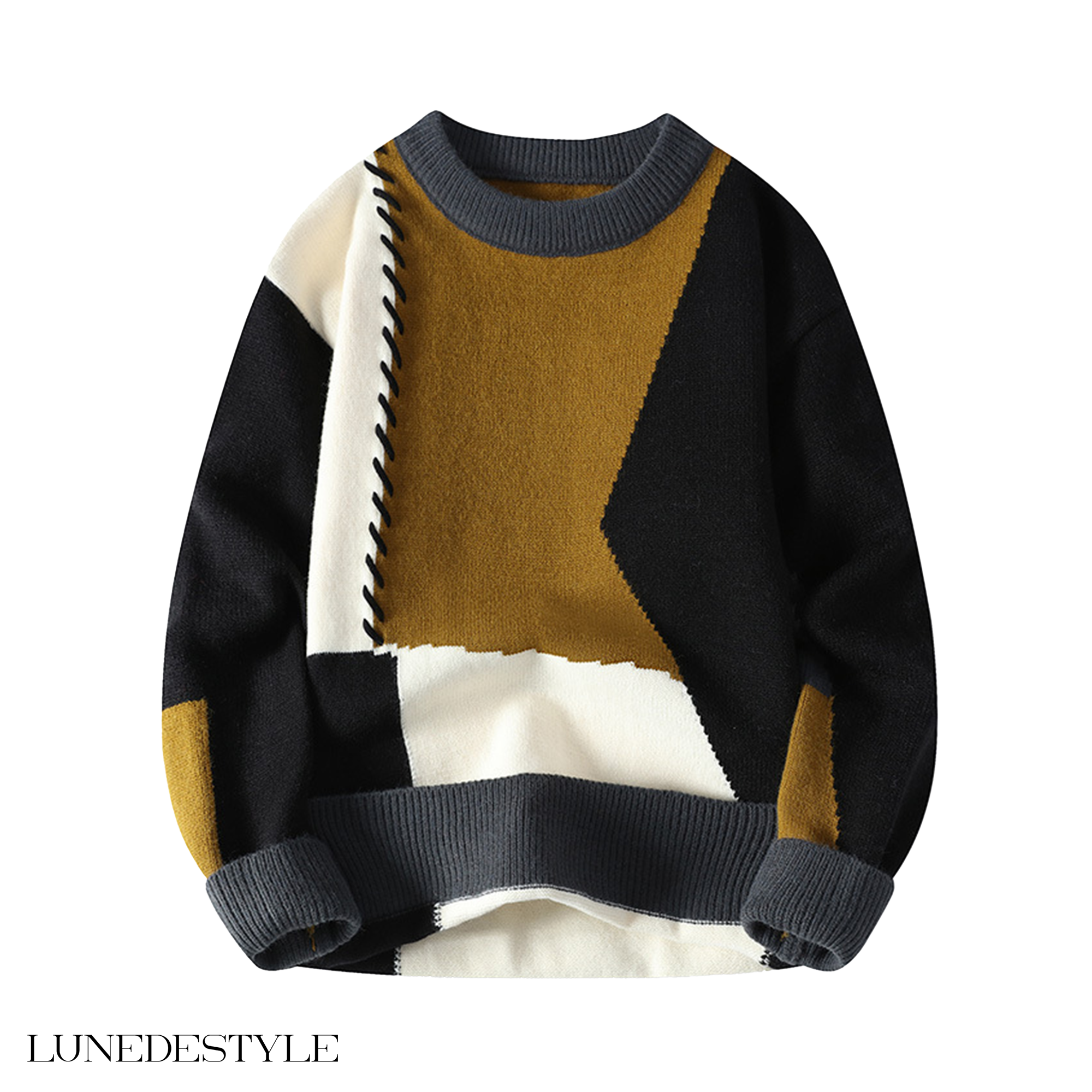 Pull Patchwork Homme | LUNEDESTYLE™