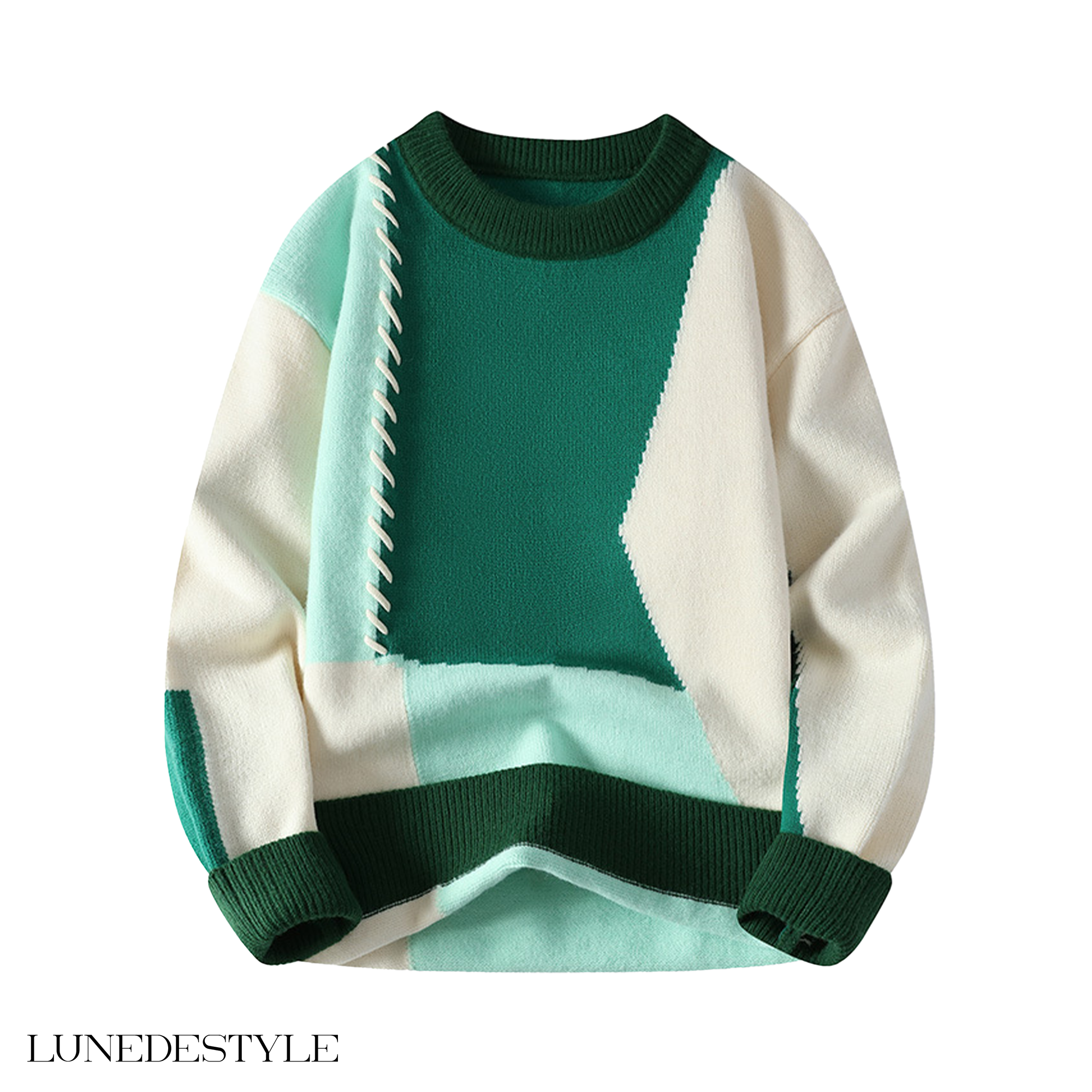 Pull Patchwork Homme | LUNEDESTYLE™